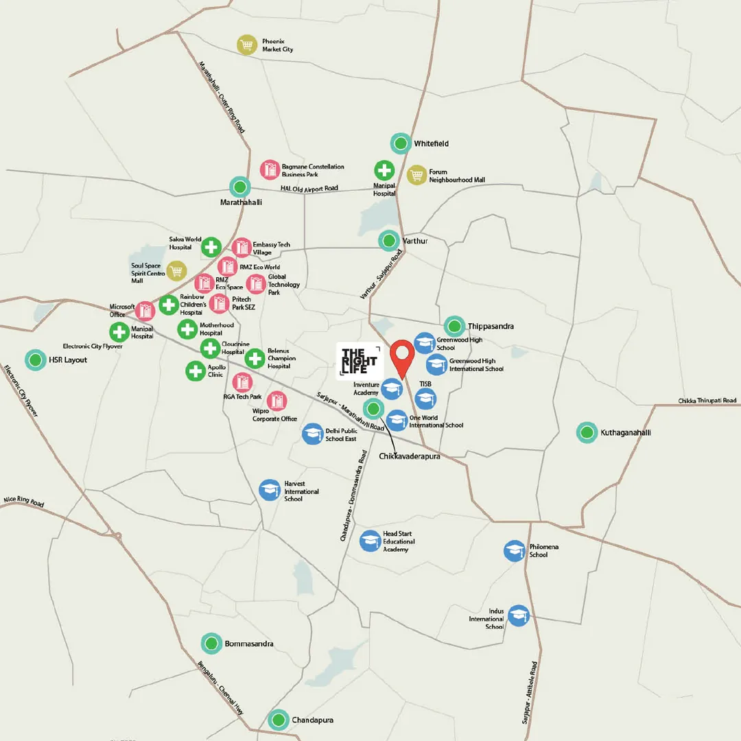 Mana Skanda - Location Map & Prime Connectivity
